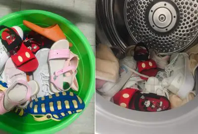Cách giặt giày dép bằng máy giặt vừa sạch lại không bị hỏng đồ, nhanh khô