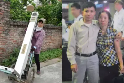 Mẹ đơn thân 30 năm đẩy xe cân dạo khắp Hà Nội nuôi con đỗ Tiến sĩ ở Pháp: Tuổi già được đền đáp